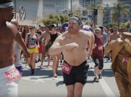 В Лос-Анджелесе состоялся самый медленный марафон