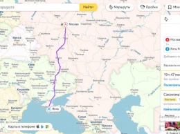 «Яндекс.Карты» отправляют московских туристов прямо в лапы СБУ