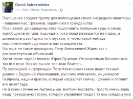 Десант "грузинских реформаторов" боится, что Порошенко летом заберет у них всех гражданство