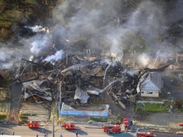 Из-за лесного пожара в Японии объявили эвакуацию жителей