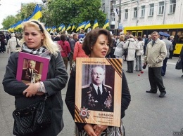 В Киеве проходит акция Бессмертный полк