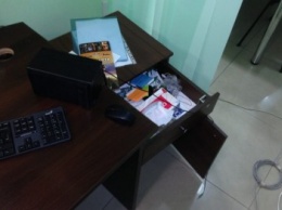 В Запорожье, из офиса партии украли компьютер с документами
