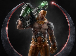 Еще один герой Quake Champions - кибернетический клон Visor, от которого не спрятаться