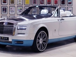 На продажу выставлен последний кабриолет Rolls-Royce Phantom