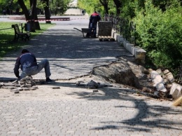 Противооползневые работы в парке Шевченко обойдутся городу в 1,5 млн гривен