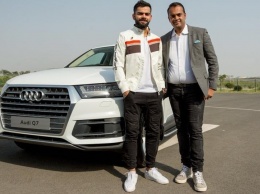 Индийский игрок в крикет получил в подарок кроссовер Q7 от концерна Audi
