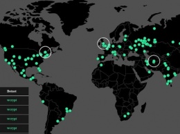 Составлена онлайн-карта заражения вирусом-вымогателем WCry