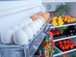 В какой части холодильника ни в коем случае нельзя хранить яйца