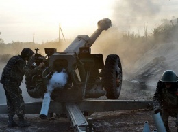 Появилось видео артиллерийского удара ВСУ по позициям боевиков