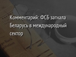 Комментарий: ФСБ загнала Беларусь в международный сектор