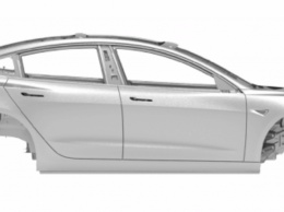 Компания Tesla рассекретила серийный кузов нового Tesla Model 3