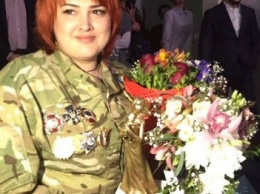 Боец батальона «Луганск 1» получила награду «Мама военнослужащая»