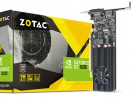 Графические карты ZOTAC на основе GeForce GT 1030