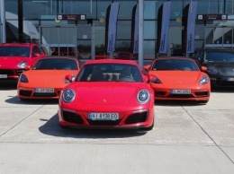 Porsche Road Tour добрался до Киева