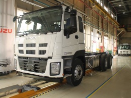 В Ульяновске открыли производство тяжелых грузовиков ISUZU