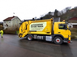 Volvo начала испытания беспилотных мусоровозов