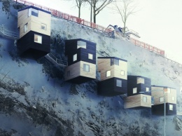 Дома-«скворечники», построенные на скалах: смелая альтернатива дорогой недвижимости на земле