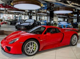 В ОАЭ выставлен на продажу редчайший Porsche 918 Spyder