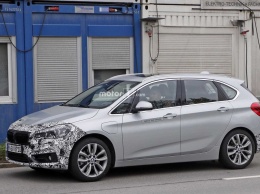 Обновленный BMW 2 Series Active Tourer «засветился» на тестах