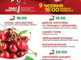 В Мелитополе будут угощать всех черешневым вареньем с мороженым