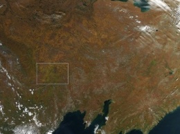 NASA опубликовало снимки осенней Сибири