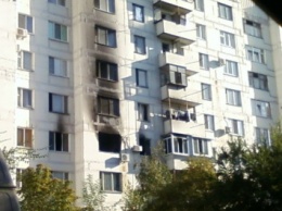 В Запорожье ночью горела квартира: "Я проснулась от криков на улице!"