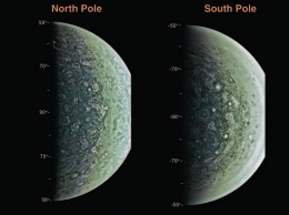 Гигантские торнадо и магнитные вихри: Juno получил первые данные о Юпитере
