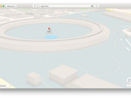Apple добавила 3D-изображения Apple Park и «Театра имени Стива Джобса» на Apple Maps