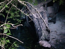 Серьезное ДТП у горы Гасфорта: авто рухнуло в глубокий кювет и загорелось