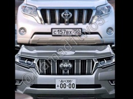 Опубликованы первые фотографии обновленного Toyota Land Cruiser Prado