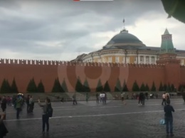 Московский ураган разрушил крышу Сенатского дворца в Кремле