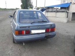 На Днепропетровщине полиция остановила угнанное авто