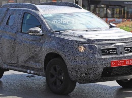 Dacia Duster 2018 впервые попал в объективы фотокамер