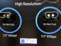 Samsung создала дисплей для VR-шлемов с повышенной в 3,5 раза четкостью