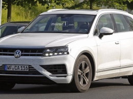 Volkswagen продолжает испытания нового Touareg