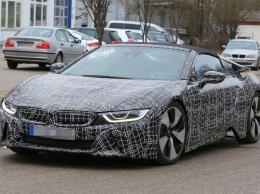 Обновленный BMW i8 вновь замечен фотошпионами