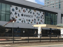 Место проведения WWDC 2017 уже украсили баннерами