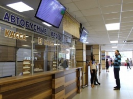 В аэропорту «Симферополь» запустили автобусные кассы (ФОТО)