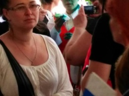 "Что-то пошло не так": Королевскую в Одессе облили зеленкой. Фотофакт