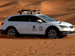 Seat Leon X-Perience протестировали в пустыне Сахара