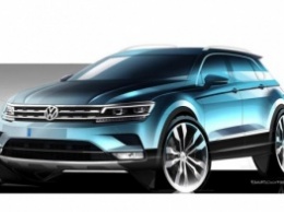 Volkswagen показал тизеры следующего Tiguan