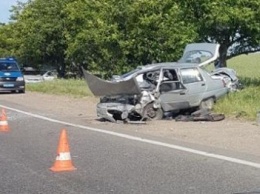 Под Одессой две машины врезались в маршрутку