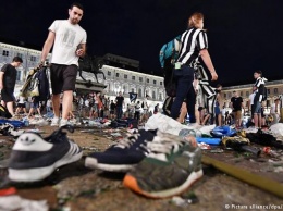В массовой давке в Турине пострадали не менее 1000 человек