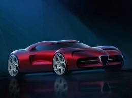 Изображения нового суперкара Alfa Romeo рассекречены в сети
