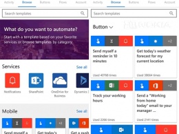 Приложение Microsoft Flow теперь доступно и для Windows 10 Mobile