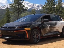 Электрокроссовер Faraday Future примет участие в гонке на горе Пайкс Пик