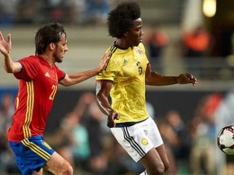 Испания сыграла в результативную ничью с Колумбией
