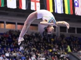 Тернопольская гимнастка А. Бачинськая завоевала четыре медали на турнире в Трнаве