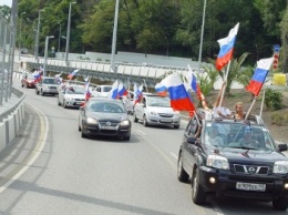 12 июня по Симферопольскому району промчится колонна машин с флагами России
