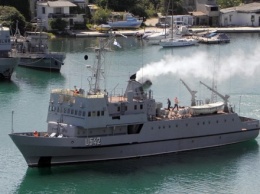 Учебный катер ВМС ВС Украины "Чигирин" совершил выход в море